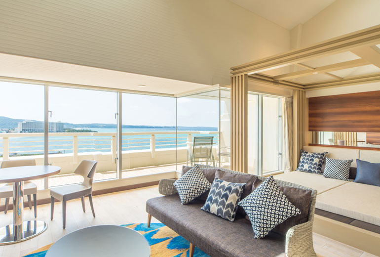 沖繩陽光海岸喜來登度假酒店Sheraton Okinawa Sunmarina Resortz房間海景